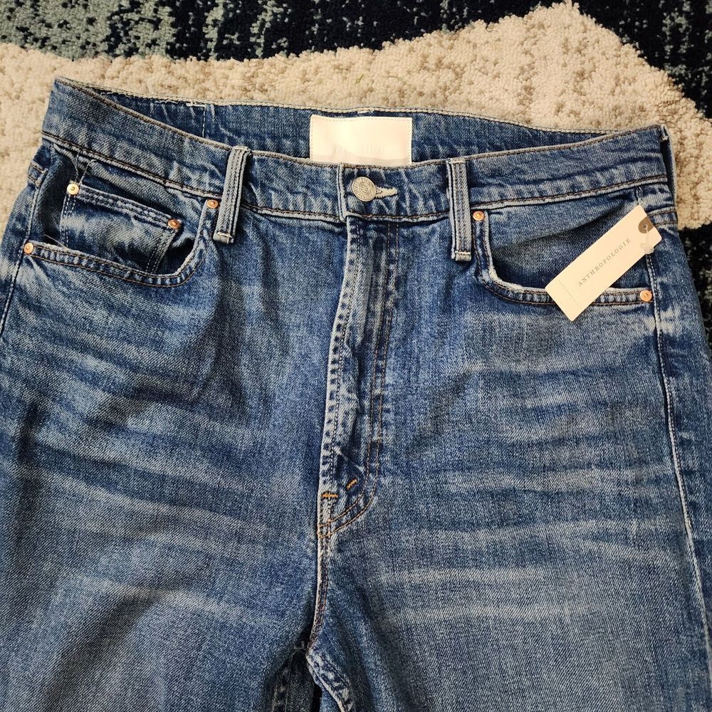 Mother Superior Jeans Women's High Waisted Rider Ankle Running With Scissors 32 - Picture 9 of 9